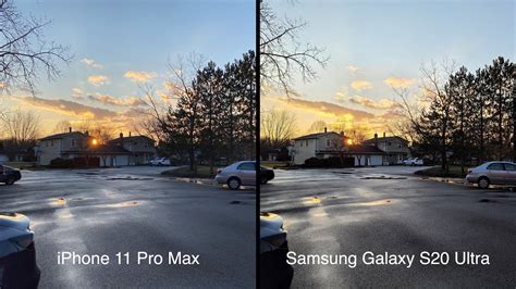 Galaxy S20 Ultra Vs Iphone 11 Pro Max Camera Test Comparison Youtube