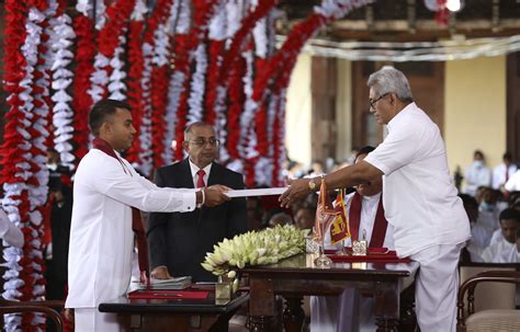 3 Rajapaksas Sworn Into New Sri Lanka Cabinet After Election