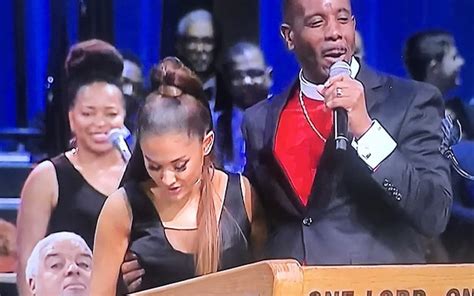 Ariana Grande Performed A Powerful Tribute At Aretha Franklins Funeral