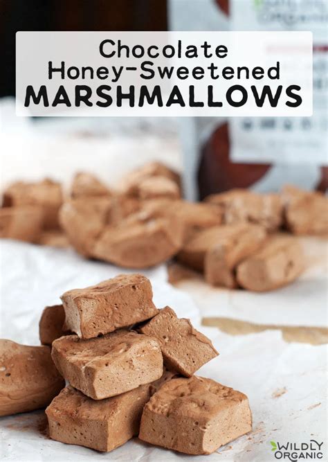 Chocolate Honey Sweetened Marshmallows Gelatin Recipes Real Food Recipes Allergy Friendly