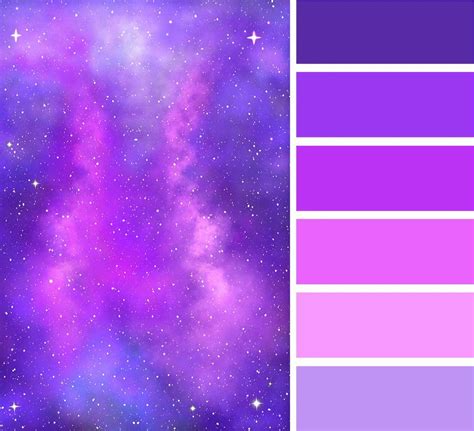 √ Pastel Galaxy Color Palette