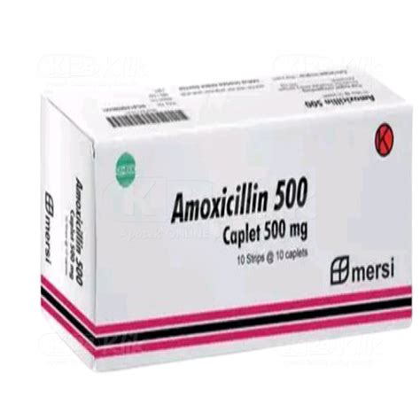 Amoxicillin Mersi 500 Mg Tablet Manfaat Dosis Ef