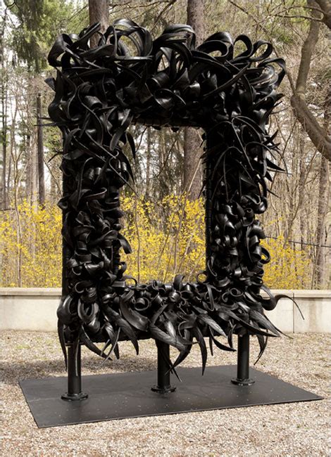 Katonah Museum Displays Chakaia Booker Sculptures Made From Carved Up