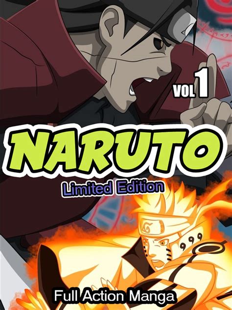 Full Action Manga Naruto Complete Series Limited Edition Naruto Vol 1