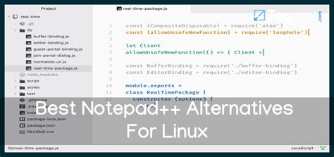 11 Best Notepad Alternatives For Linux Laptrinhx