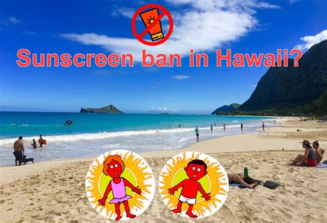 Sunscreen Ban In Hawaii