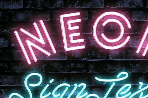 Neon Sign Text Effect Free Download Text Style Hyperpix