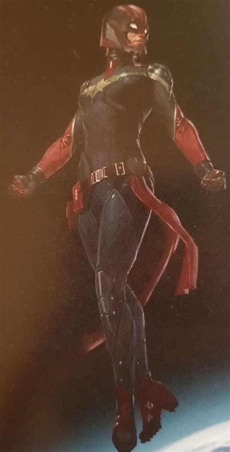 Captain Marvel Concept Art Features Some Crazy Alternate Suit Designs