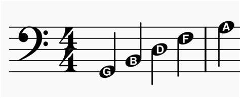 Bass Clef Note Names Quick Guide Professional Composers