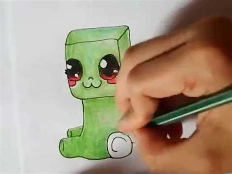Hi, scrivo in italiano cosi non faccio errori e cosi nessuni riesce a capire come sapete colorare con photoshop non è il mio forte, quindi, su consiglio di e di. Minecraft: How to draw a chibi creeper - YouTube