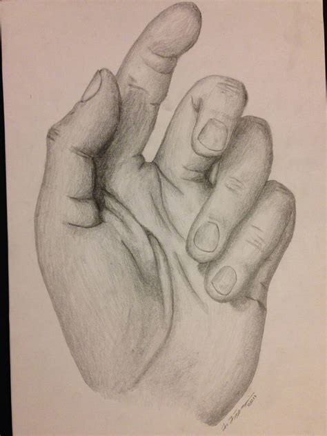 Human Hand Drawing Practice By Jonas Jaeger On Deviantart