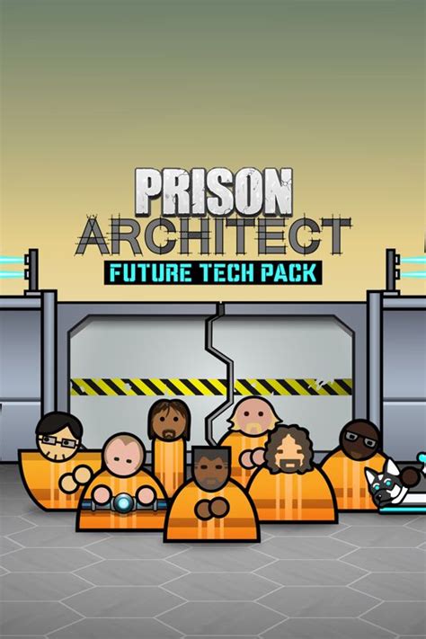 Prison Architect Future Tech Pack Cover Or Packaging Material Mobygames