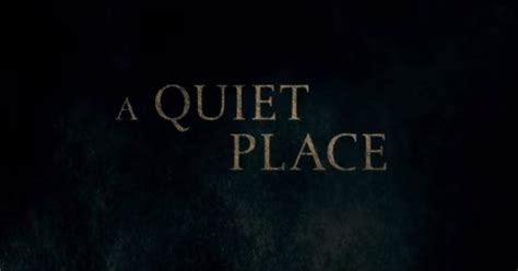 Super Bowl Tv Spot For A Quiet Place Starring Emily Blunt And John