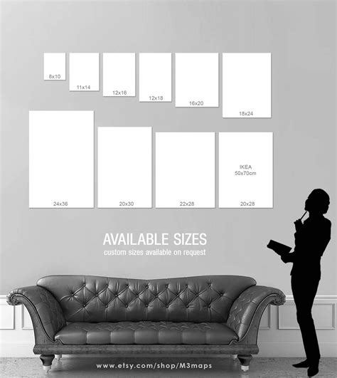 Albany Georgia Map Albany GA Map Albany City Map Albany | Etsy