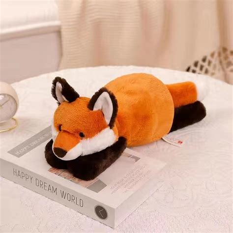 Soft Toy Lying Fox Au