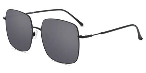 Unisex Full Frame Mixed Material Sunglasses