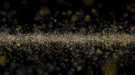 Gold Glittering Bokeh Abstract Background Stock Vector Crushpixel