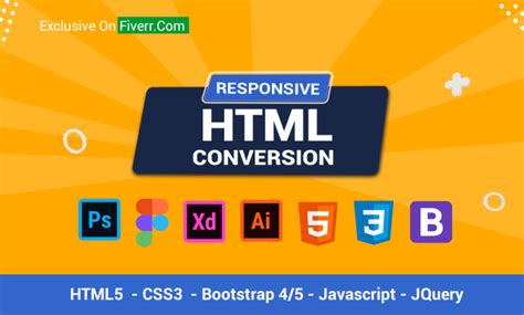 Convert Psd Figma To Html Responsive With Bootstrap And Tailwind By