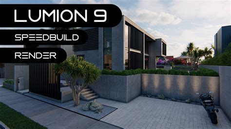 Lumion Pro Modern Contemporary House Render Youtube