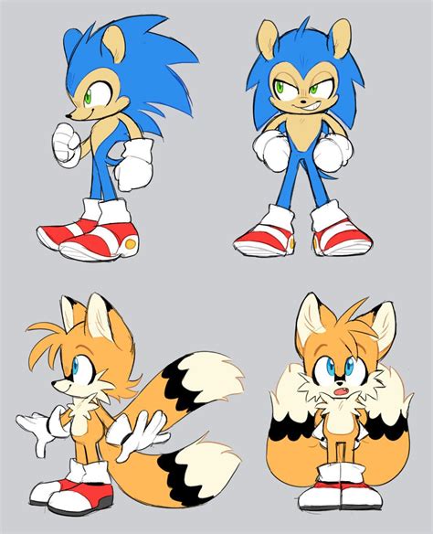 Sonic And Tails Redesign Rsonicthemovie
