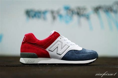 Unfortunately, we cannot accept returns on custom shoe orders. Buy New Balance M576FRA UK France Joint Signed Limited Edition Red White Blue Mens Sneakers ...