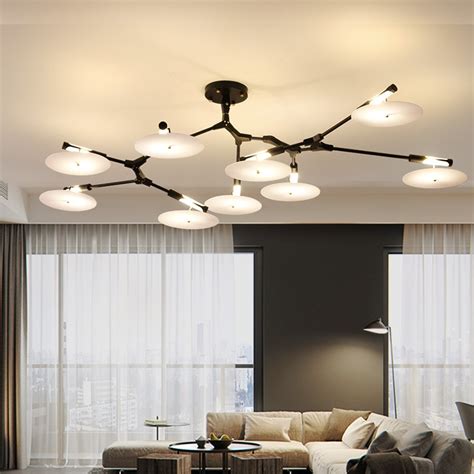 Modern Living Room Ceiling Lights Led Suspension Fixtures Bedroom
