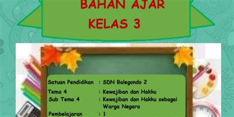 Materi Bahasa Indonesia Kelas 4 Tema 1 Homecare24