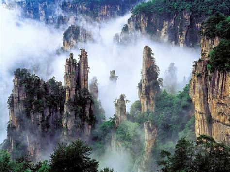 Zhangjiajie National Forest Park A Unique Hallmark To Chinese