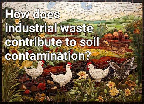How Does Industrial Waste Contribute To Soil Contamination