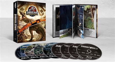 Original Jurassic Park Anniversary Collection Bluray Limited Edition