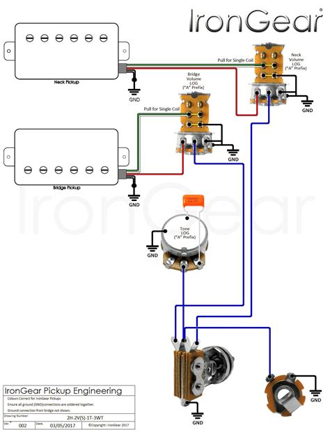 2 pickup guitar wiring diagram step 1: How to Wire 1 Humbucker 1 Volume 1 tone Awesome | Wiring Diagram Image