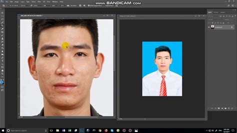 Hướng dẫn chỉnh ảnh thẻ bằng Photoshop phần mềm chỉnh sửa ảnh hồ sơ Áo Dài Thanh Mai
