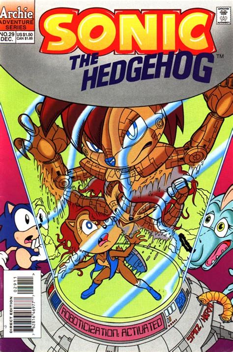 Archie Sonic The Hedgehog Issue 29 Mobius Encyclopaedia