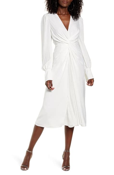 Long Sleeve Midi Dress Long Sleeve White Midi Dress Midi Dress