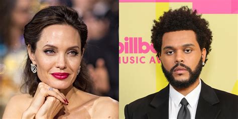 The Weeknd And Angelina Jolie Photographed At Same Concert After Last