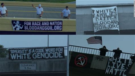 Adl White Supremacists Are Using Banners To Get Their Messages Across