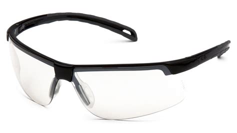 Pyramex Sb8624d Ever Lite Black Safety Glasses W Photochromatic Lens