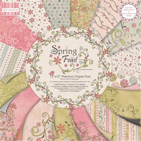 First Edition Spring Feast Premium Paper Pad Free Shipping On