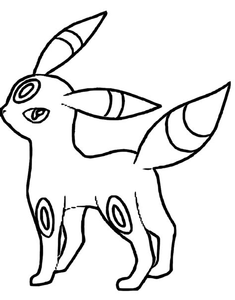 I Have Download Pokemon Umbreon Coloring Pages Coloring Pages For