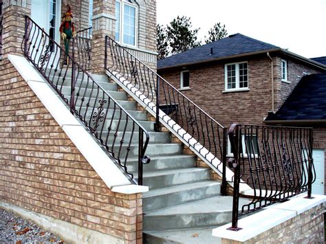 We are the manufacturer and do not purchase our designs from someone else. Wrought Iron From Julian: Wrought Iron Outdoor Railings