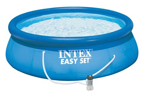 Intex 15 X 42 Easy Set Above Ground Swimming Pool Package 1000 Gph Pump