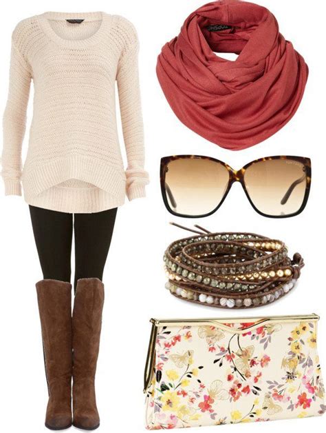 Cute Fall Outfits With Long Brown Boots ~ New Womens Clothing Styles