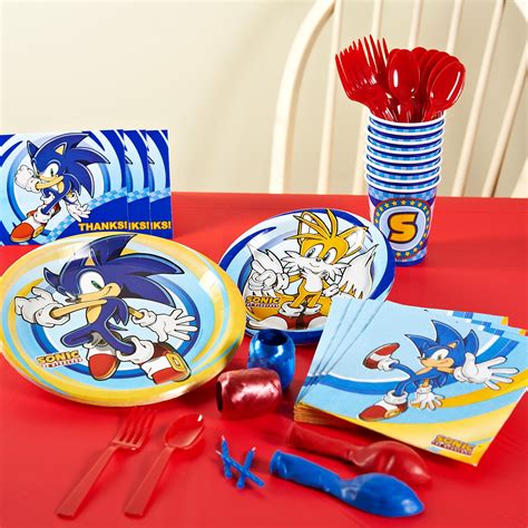 Sonic The Hedgehog Party Packs Sonic Birthday Parties Sonic Party