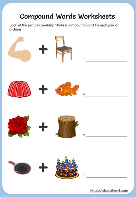 Compound Words For Grade 4 K5 Learning Compound Words In Sentences K5