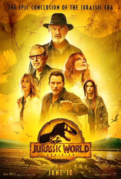 Jurassic World Dominion Poster By Jurassic Lord In 2022 Jurassic World Jurassic World