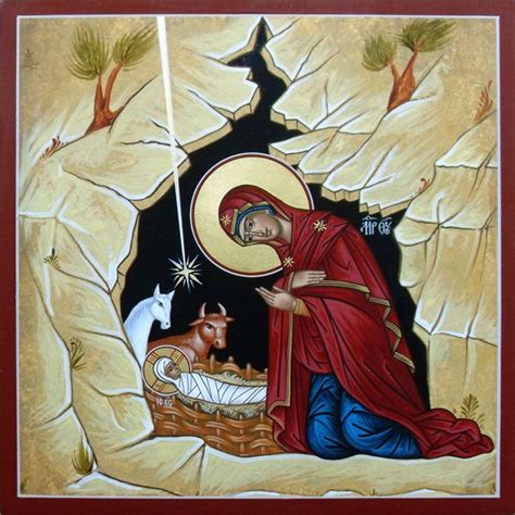 Nativity Icon Christmas And Epiphany At Saint Barnabas Dunwody