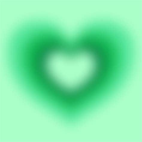 Heart Aura Sensory Art Aura Colors Green Aesthetic