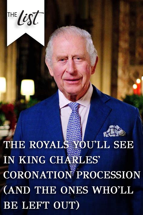The royals you ll see in king charles coronation procession and the