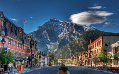 Small Town Under The Mountain Wallpaper Travel And World