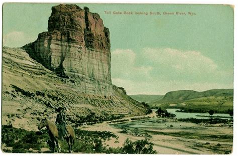 Lincoln Highway Green River Tollgate Rock